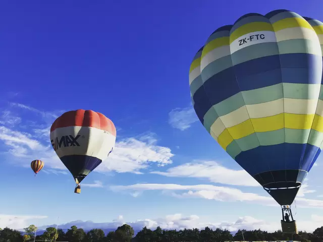 Hot air balloon fiestas